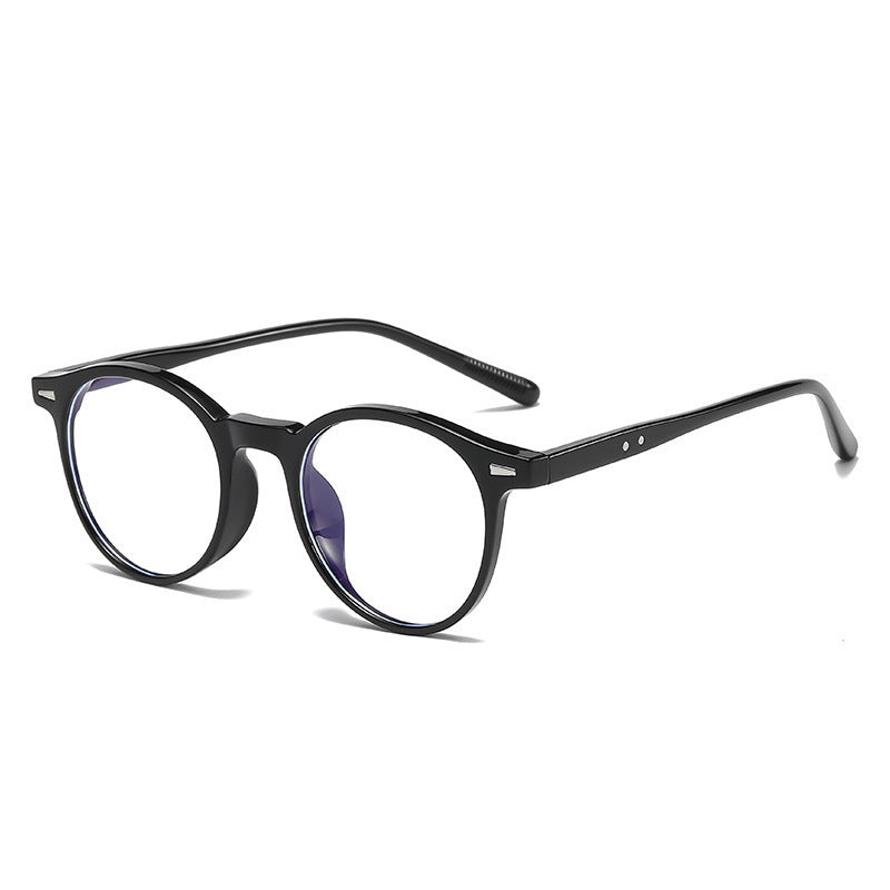 Fashionable UV-protective Round-frame Sunglasses For Women