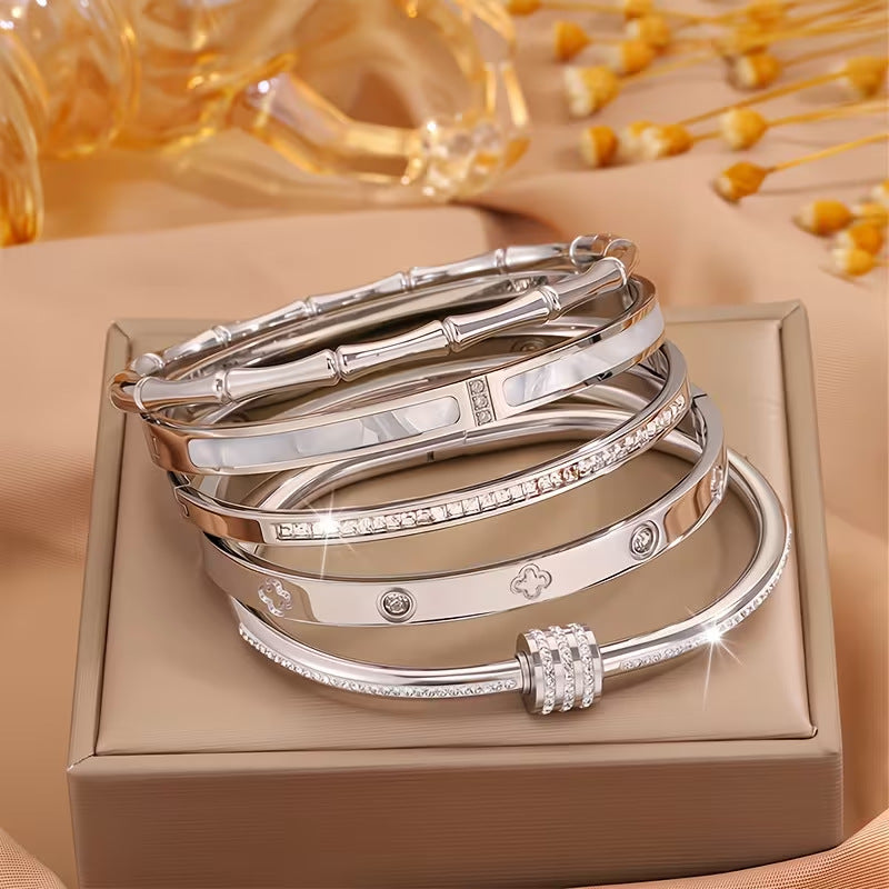 Affordable Luxury Versatile Titanium Steel Bracelet