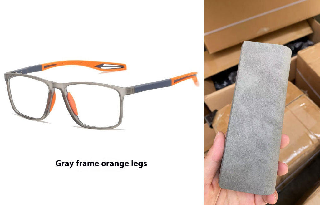 KY1119 Finished Product Myopic Anti Blue-Ray Plain Men And Women Fashion Large Rim Glasses TR90