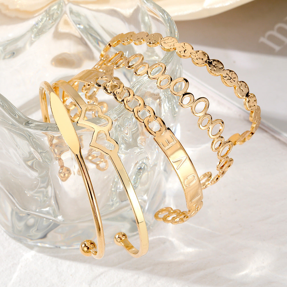 Multi-layered Bracelet Set For Women Versatile Stylish And Perfect For Chic Layered Looks