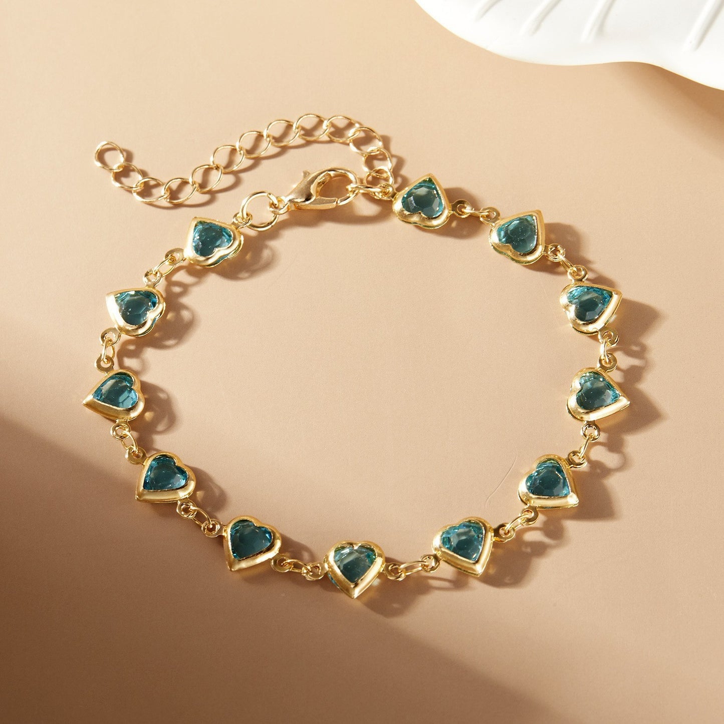 Fashionable Colorful Heart Bracelet For Women