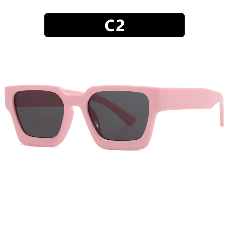 Retro Square Sunglasses For Women
