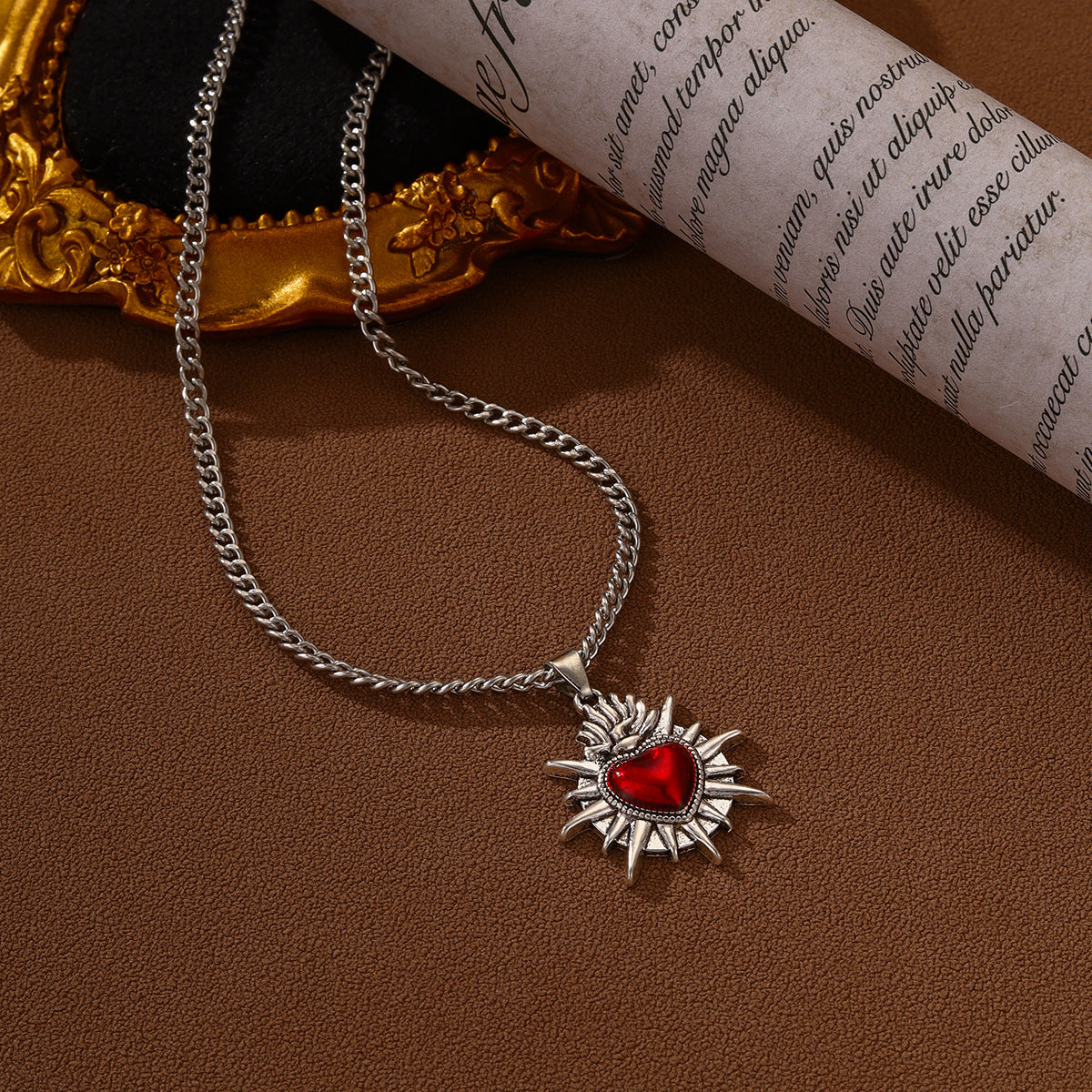 All-Hallows'-Eve Dark Gothic-style Necklace Thats Easy To Style With Any Outfit