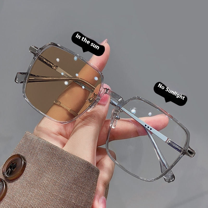 New Fashion Personality Color Changing Glasses Women