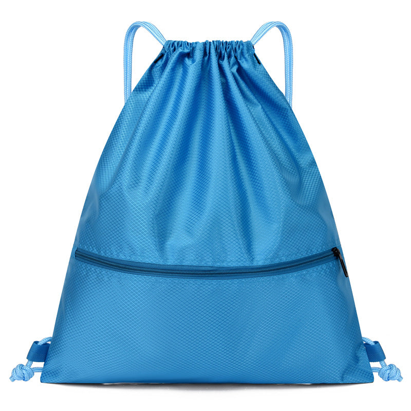 Drawstring Pouch-style Easy-to-use Backpack For Men And Women