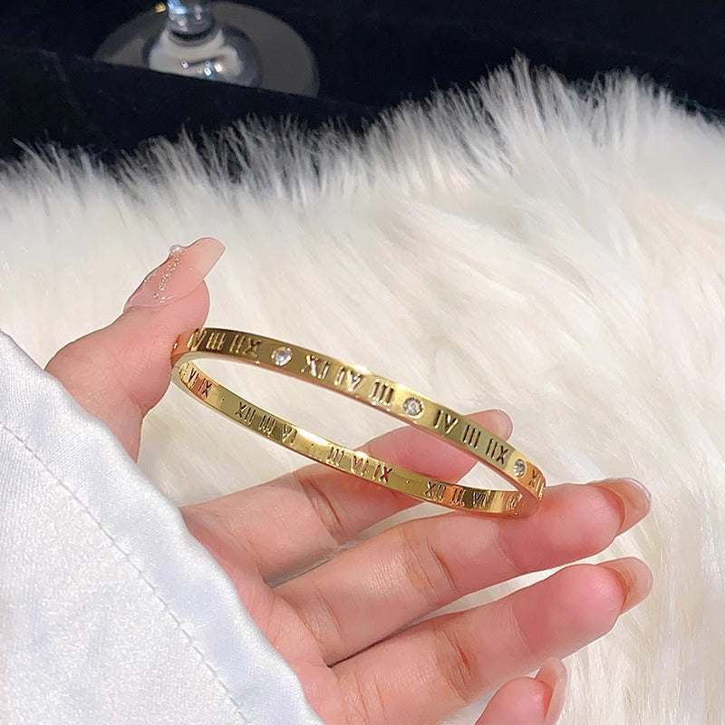 Affordable Luxury Versatile Titanium Steel Bracelet