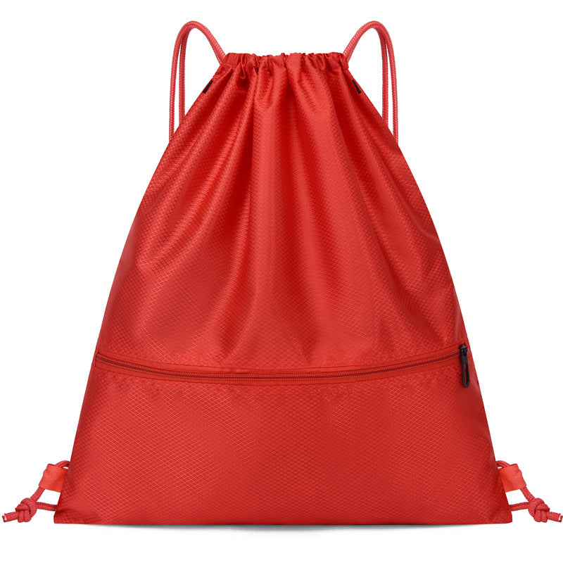 Drawstring Pouch-style Easy-to-use Backpack For Men And Women